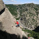 Escalade en Lozère dans les gorges du haut Chassezac
